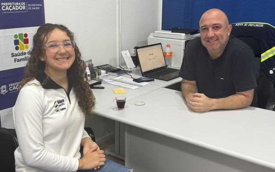 Prefeita Mirim conhece funcionamento da Secretaria Municipal de Saúde - Caçador Online