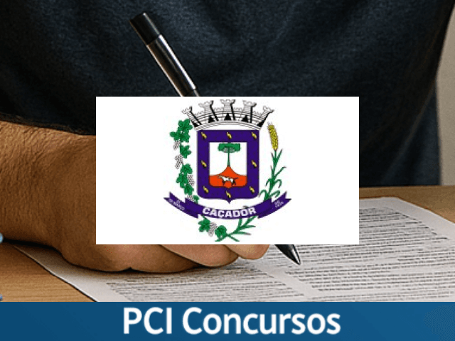 Caçador abre concurso com 12 vagas para nível fundamental e alfabetizado